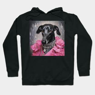 Black Greyhound Hoodie